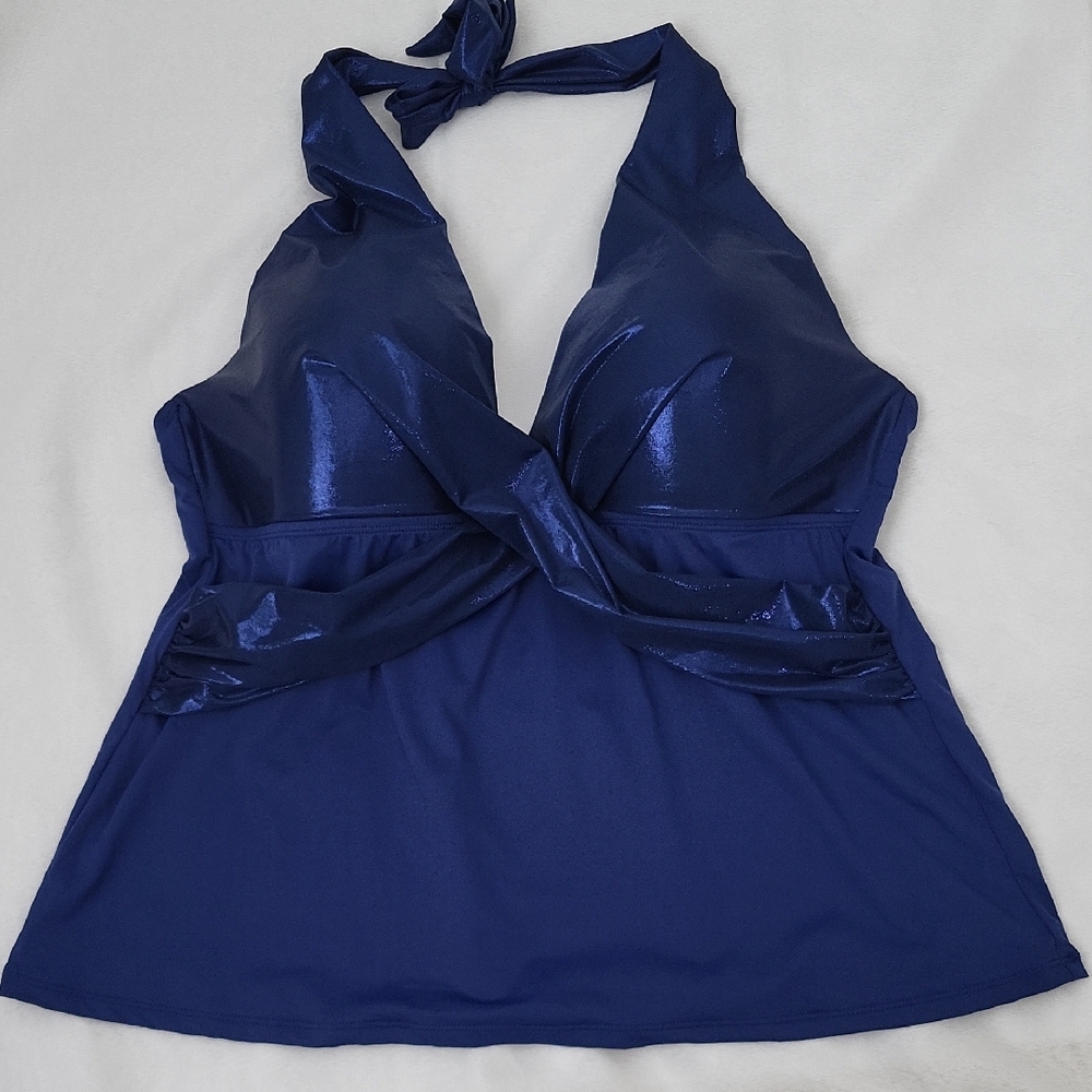 Blue Halter Top Size XXL
